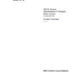 خرید و دانلود نسخه کامل کتاب AIX 5L System Administration II: Problem Determination. Student Exercises