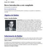 خرید و دانلود نسخه کامل کتاب Algebra - Algebra de Baldor con Solucionario