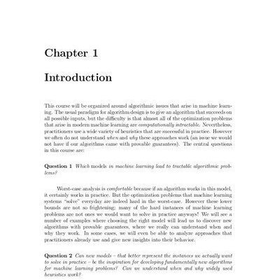 خرید و دانلود نسخه کامل کتاب Algorithmic Aspects of Machine Learning: Lecture Notes and Slides