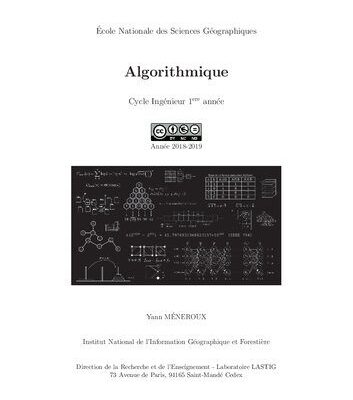 خرید و دانلود نسخه کامل کتاب Algorithmique: Cycle Ingénieur 1ere année