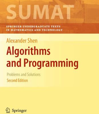 خرید و دانلود نسخه کامل کتاب Algorithms and Programming: Problems and Solutions
