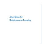 خرید و دانلود نسخه کامل کتاب Algorithms for Reinforcement Learning