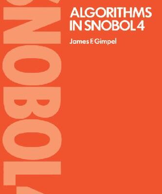 خرید و دانلود نسخه کامل کتاب Algorithms in SNOBOL4