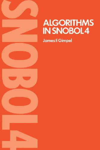خرید و دانلود نسخه کامل کتاب Algorithms in SNOBOL4_68659853454de.jpeg خرید و دانلود نسخه کامل کتاب Algorithms in SNOBOL4