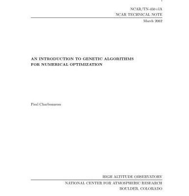 خرید و دانلود نسخه کامل کتاب An introduction to genetic algorithms for numerical optimization