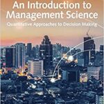 خرید و دانلود نسخه کامل کتاب An Introduction to Management Science: Quantitative Approach (15th Edition) -  PDF