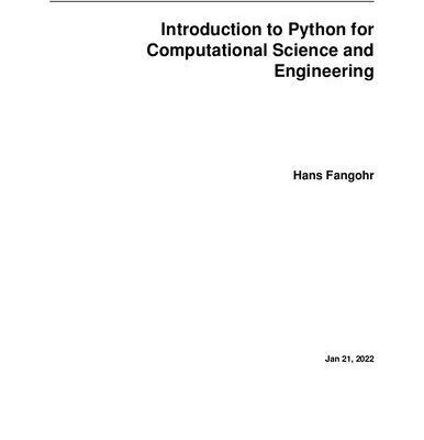 خرید و دانلود نسخه کامل کتاب An Introduction to Python for Computational Science and Engineering