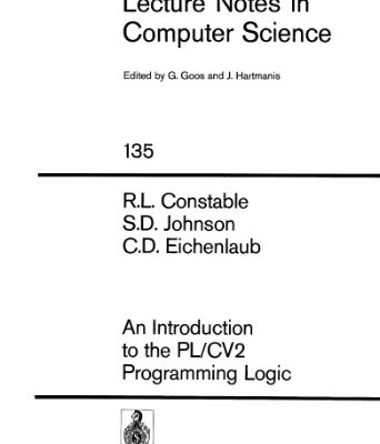 خرید و دانلود نسخه کامل کتاب An Introduction to the PL/CV2 Programming Logic