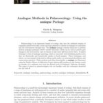 خرید و دانلود نسخه کامل کتاب Analogue Methods in Palaeoecology: Using the analogue Package