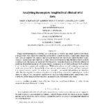 خرید و دانلود نسخه کامل کتاب Analyzing incomplete longitudinal clinical trial data