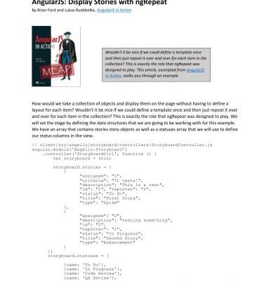 خرید و دانلود نسخه کامل کتاب AngularJS in Action (Code Only)