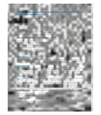 خرید و دانلود نسخه کامل کتاب Animation with Scripting for Adobe Flash Professional CS5 Studio Techniques