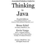 خرید و دانلود نسخه کامل کتاب Annotated Solution Guide for Thinking in Java Fourth Edition
