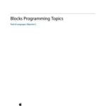 خرید و دانلود نسخه کامل کتاب Apple Inc. Blocks Programming Topics