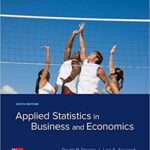خرید و دانلود نسخه کامل کتاب Applied Statistics in Business and Economics (6th Edition) -  PDF