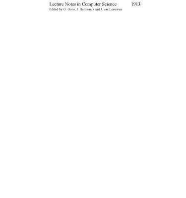 خرید و دانلود نسخه کامل کتاب Approximation Algorithms for Combinatorial Optimization: Third International Workshop, APPROX 2000 Saarbrücken, Germany, September 5–8, 2000 Proceedings
