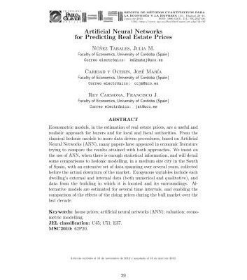 خرید و دانلود نسخه کامل کتاب Artificial Neural Networks for Predicting Real Estate Prices [article]