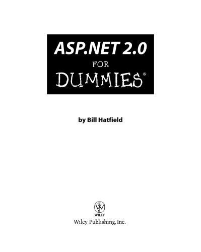 خرید و دانلود نسخه کامل کتاب ASP.NET 2.0 for dummies