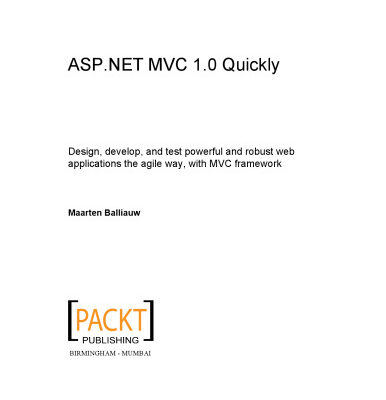خرید و دانلود نسخه کامل کتاب ASP.NET MVC 1.0 Quickly