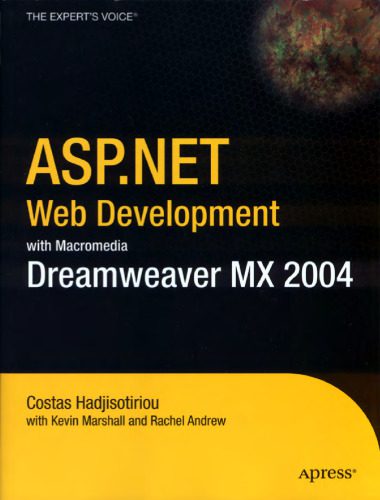خرید و دانلود نسخه کامل کتاب ASP.NET Web Development with Macromedia Dreamweaver MX 2004_68713172a93fc.jpeg خرید و دانلود نسخه کامل کتاب ASP.NET Web Development with Macromedia Dreamweaver MX 2004