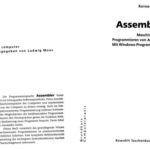 خرید و دانلود نسخه کامل کتاب Assembler von Anfang an mit Windows Programmirung