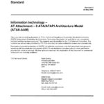خرید و دانلود نسخه کامل کتاب AT Attachment – 8 ATA/ATAPI Architecture Model (ATA8-AAM r3)