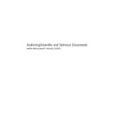 خرید و دانلود نسخه کامل کتاب Authoring Scientific and Technical Documents with Microsoft Word 2000