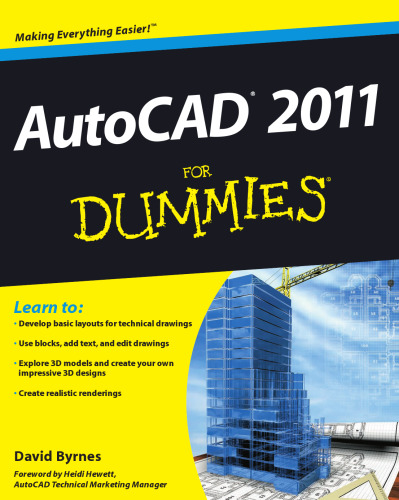 خرید و دانلود نسخه کامل کتاب AutoCAD 2011 For Dummies