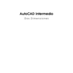 خرید و دانلود نسخه کامل کتاب AutoCAD Intermedio. Dos dimensiones  Spanish