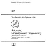 خرید و دانلود نسخه کامل کتاب Automata, Languages and Programming: 15th International Colloquium Tampere, Finland, July 11–15, 1988 Proceedings