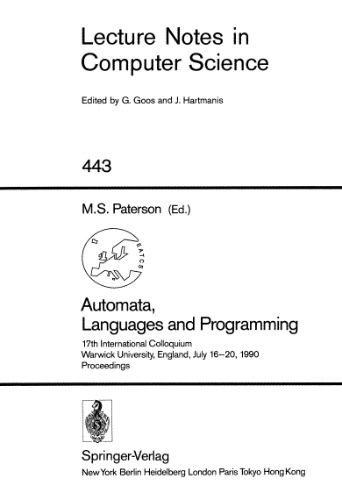 خرید و دانلود نسخه کامل کتاب Automata, Languages and Programming: 17th International Colloquium Warwick University, England, July 16–20, 1990 Proceedings_6870fbee31174.jpeg خرید و دانلود نسخه کامل کتاب Automata, Languages and Programming: 17th International Colloquium Warwick University, England, July 16–20, 1990 Proceedings