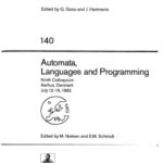 خرید و دانلود نسخه کامل کتاب Automata, Languages and Programming: Ninth Colloquium Aarhus, Denmark, July 12–16, 1982
