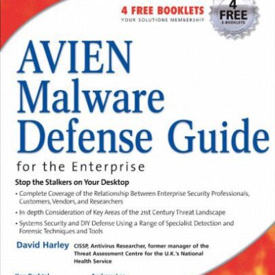 خرید و دانلود نسخه کامل کتاب AVIEN Malware Defense Guide for the Enterprise