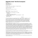 خرید و دانلود نسخه کامل کتاب Beginning Joomla Web Site Development