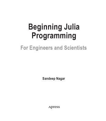 خرید و دانلود نسخه کامل کتاب Beginning Julia Programming for Engineers and Scientists