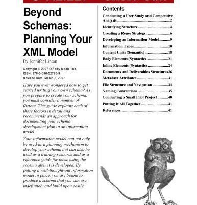 خرید و دانلود نسخه کامل کتاب Beyond schemas : planning your XML model