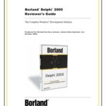 خرید و دانلود نسخه کامل کتاب Borland Delphi 2005 Reviewer’s Guide: The Complete Windows Development Solution