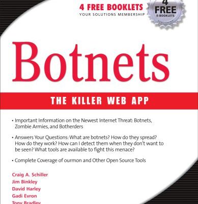 خرید و دانلود نسخه کامل کتاب Botnets: The Killer Web App
