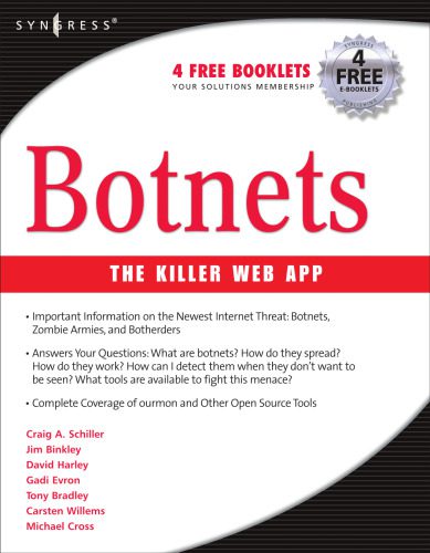 خرید و دانلود نسخه کامل کتاب Botnets: The Killer Web App_6884932e622b6.jpeg خرید و دانلود نسخه کامل کتاب Botnets: The Killer Web App