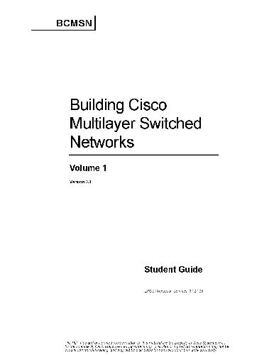 خرید و دانلود نسخه کامل کتاب Building Cisco Multilayer Switched Networks. Student Guide_6882325ca4017.jpeg خرید و دانلود نسخه کامل کتاب Building Cisco Multilayer Switched Networks. Student Guide