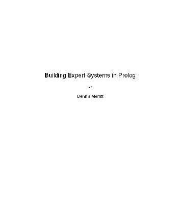 خرید و دانلود نسخه کامل کتاب Building expert systems in Prolog