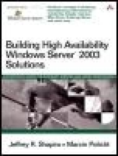 خرید و دانلود نسخه کامل کتاب Building high availability Windows Server™ 2003 solutions_6885d4b2654b6.jpeg خرید و دانلود نسخه کامل کتاب Building high availability Windows Server™ 2003 solutions