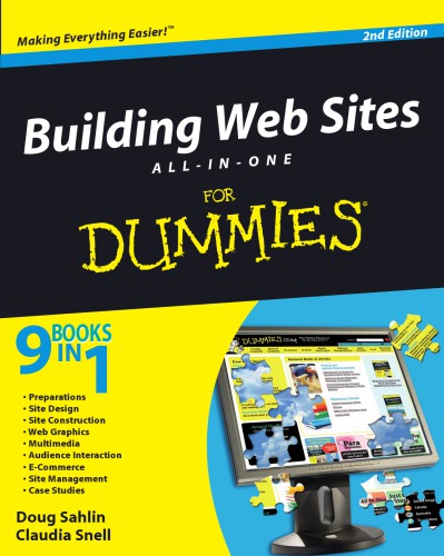 خرید و دانلود نسخه کامل کتاب Building web sites all-in-one for dummies