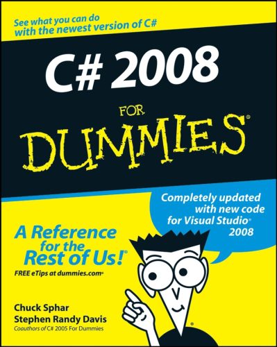 خرید و دانلود نسخه کامل کتاب C# 2008 For Dummies_687797e392aec.jpeg خرید و دانلود نسخه کامل کتاب C# 2008 For Dummies