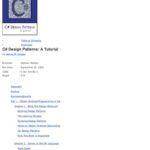 خرید و دانلود نسخه کامل کتاب C# Design Patterns: A Tutorial