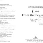 خرید و دانلود نسخه کامل کتاب C++ from the Beginning