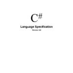 خرید و دانلود نسخه کامل کتاب C# Language Specificatio. Version 3.0