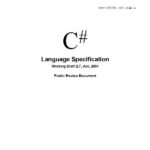 خرید و دانلود نسخه کامل کتاب C# Language Specification