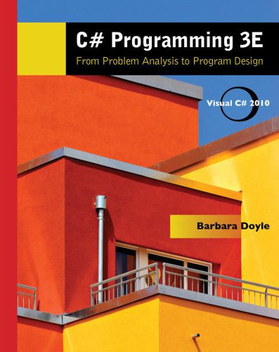 خرید و دانلود نسخه کامل کتاب C# Programming: From Problem Analysis to Program Design, 3rd Edition_687a624207461.jpeg خرید و دانلود نسخه کامل کتاب C# Programming: From Problem Analysis to Program Design, 3rd Edition