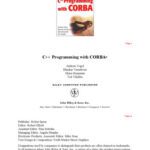 خرید و دانلود نسخه کامل کتاب C++ Programming with CORBA